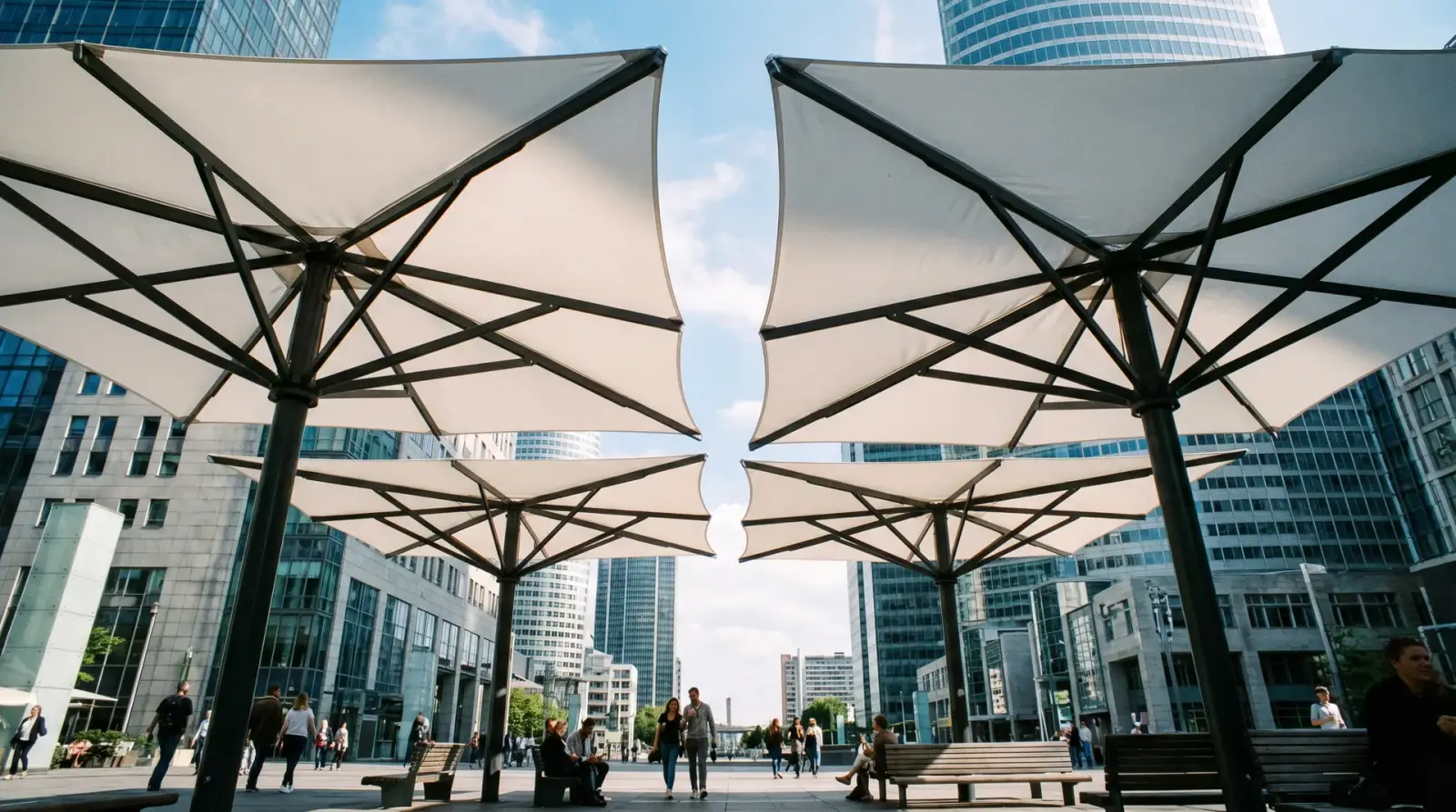 Urban Plaza Installation — Glatz Palazzo Royal installation