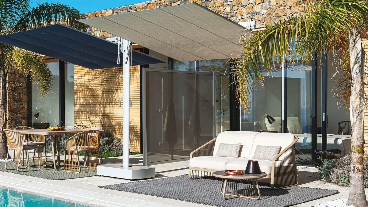 FIM Flexy Twin commercial shade — CSC Shade Canada