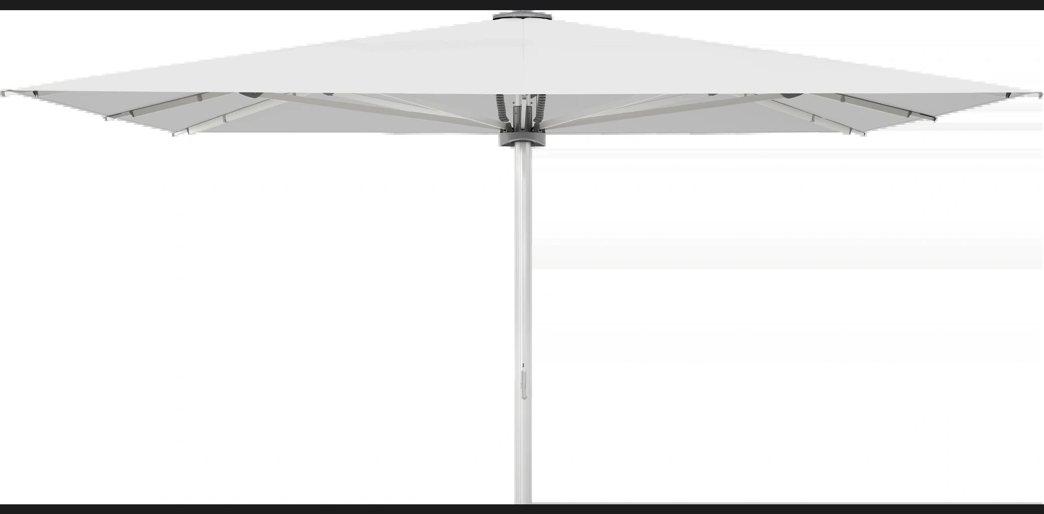 Glatz Palazzo Noblesse commercial giant parasol — CSC Shade Canada