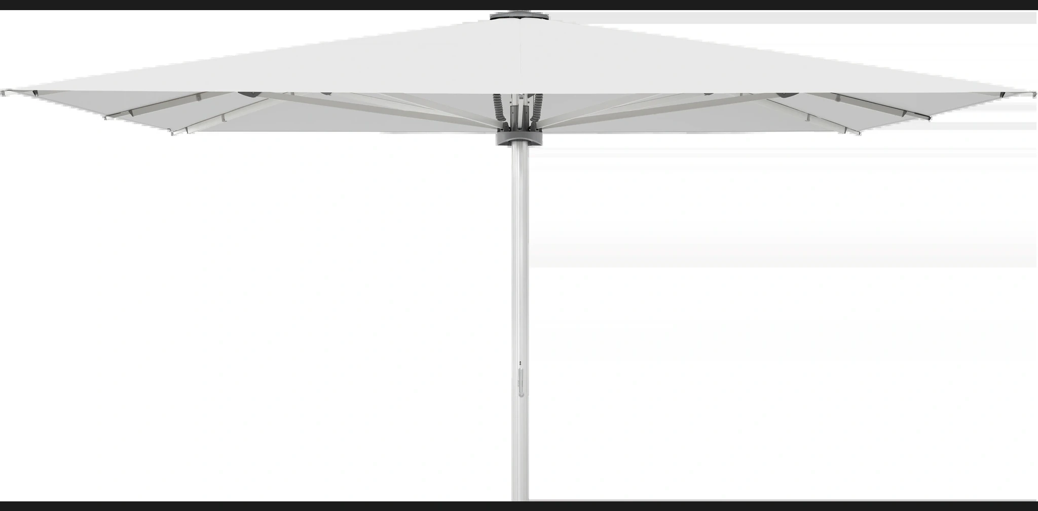 Glatz Palazzo Style commercial giant parasol — CSC Shade Canada