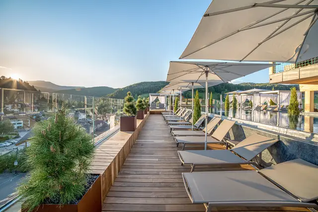 Abinea Dolomiti Romantic Hotel — Glatz Alu-Smart installation in Castelrotto, Dolomites, Italy