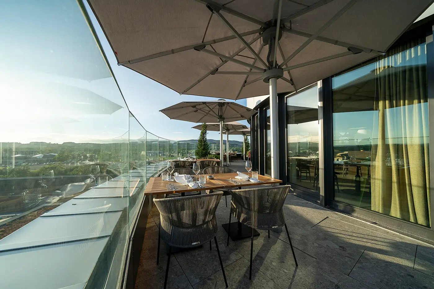 Rooftop Restaurant Attica — Glatz Palazzo Noblesse installation photo 3