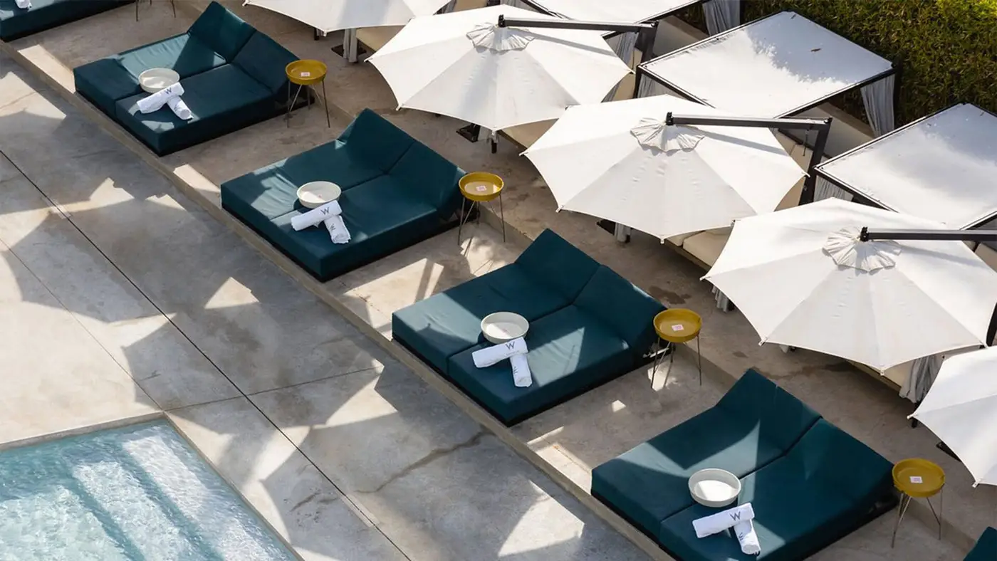 W Hotel Pool Deck — FIM Flexy Large installation photo 3